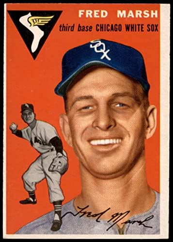 1954. Topps 218 Fred Marsh Chicago White Sox ex White Sox