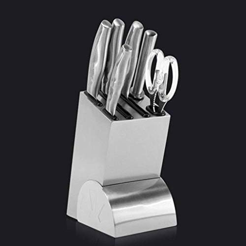 Stalak za odlaganje alata od nehrđajućeg čelika-kuhinjski pribor sjedalo za nož polica za odlaganje kuhinjskih noževa