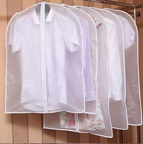 Navlake za odjeću a-list, zaštitne Torbe za odijela set od 6 vodootpornih navlaka za odjeću spremište otporno na prašinu