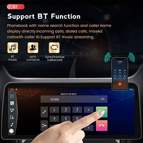 Auto stereo ARJERS Android 11 s dvostrukim DIN-radio, bežični CarPlay CCC CIC NBT, 10,25-inčni zaslon osjetljiv na dodir