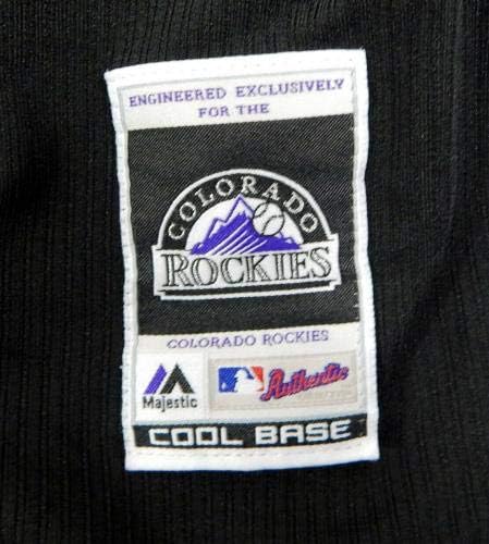 2014-15 Colorado Rockies 43 Igra korištena crni dres bp st. DP02024 - Igra korištena MLB dresova