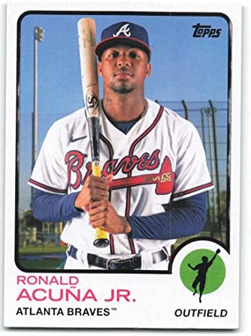 Ronald Acuna Jr. 2021 Topps Archives 111 NM+ -MT+ MLB BASEBALL BRAVES