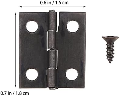 Zhyh teški zglob automatsko samozakrivanje opružnih šarki metalna zglob za kutiju nakita 50 komada šarke