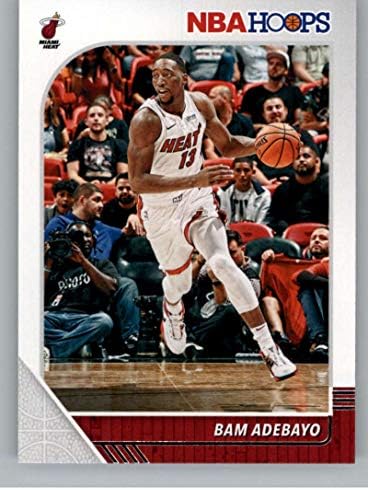 2019-20 Panini obruči 95 Bam Adebayo Miami Heat NBA košarkaška kartica