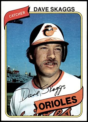 1980. Topps 211 Dave Skaggs Baltimore Orioles NM/MT Orioles