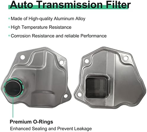 Filter automatskog mjenjača NITOYO CVT s brtvom 31728-1XF03 Kompatibilan s 07-16 Nissan Altima Juke Rogue 08-17 Mitsubishi