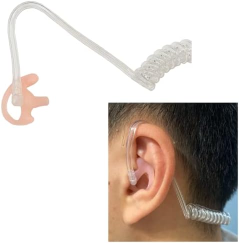 Slušalice za uši srednje veličine, čep za uši, umetak za uši za dvosmjerni radio, Setovi za akustične zavojnice, 3 para