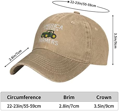 American Farmer Cap America treba poljoprivrednici šešir za muškarce Baseball Hats Podesive kape