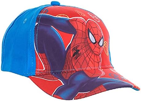 Marvel Službeni Disney Male Boys 'Spiderman/Star Wars/Baseball Caps/Ljetni šeširi, Spiderman Blue ET4031)