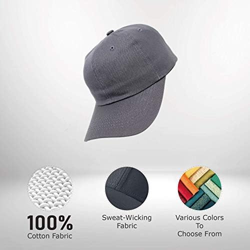 Waycap veleprodaja 12-pack bejzbol poklopac podesiva veličina obična prazna sva pamučna čvrsta boja tata šešir