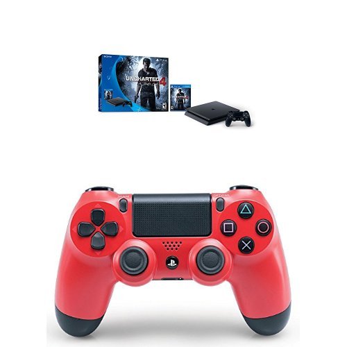 PlayStation 4 Slim 500GB Uncharted 4 konzola + dodatni paket kontrolera