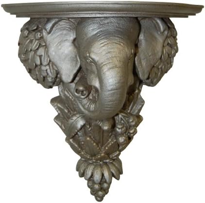 Polica za slonove u dvorcu Hikorije, pozlaćena srebrom