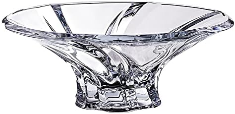 Svjetski pokloni kolekcija Oklahoma Modern kristalno ručno izrađena ukrasna zdjela - zdjela s 12 inča