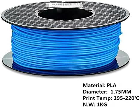 Faruta 3D pisač PLA filament 1,75 mm dimenzionalno +/- 0,05 mm 1kg plavi 3D plastični tisak materijal