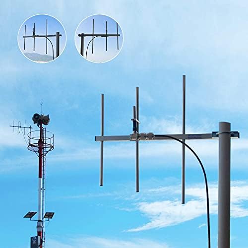 Antena od 400 do 470 Mhz, vanjska vertikalna osnovna antena s visokim pojačanjem, usmjereni prijemnik za amaterski radio,