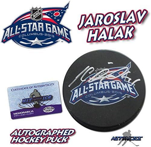 Jaroslav halak potpisao je ugovor s njujorškim Islanderima na All-Star utakmici 2015. godine NHL-ove lopte s autogramima.