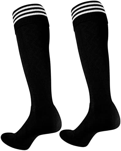 ZENDA Kids Soccer Socks 4 Pack Boys Girls Cotton Team čarape tinejdžeri za djecu nogometne čarape