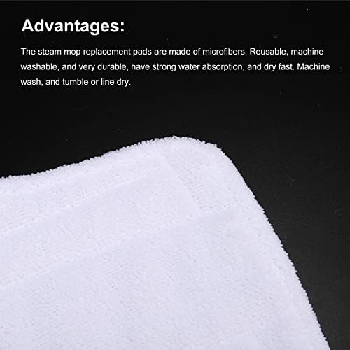 MecCanixity Microfiber zamjena za pranje jastučića za pranje mopa za S3101, S3250, S3251, S3202, SK410, SK4350CO, SK460,