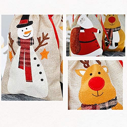 Božićni ukrasi posteljina dječja poklon vrećica slatkiša torba za skladištenje džemper spremnike