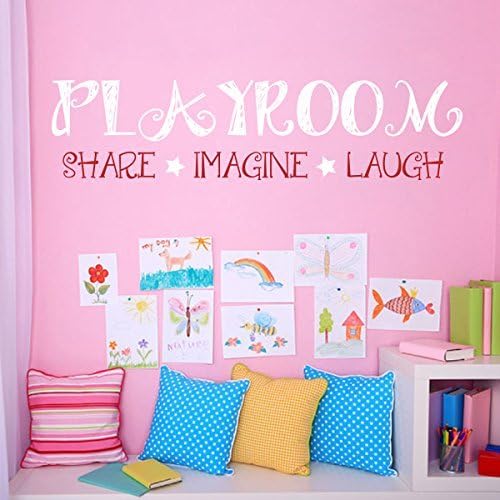 Igraonice dijele snimke smijeha prilagođenu playroom zid dekor vrtić zidna naljepnica mural vinil zidna naljepnica za djecu