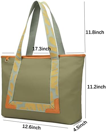 Wxnow žene najlonske torbe za radnu torbu za laptop Velika torbica za torbu za rame