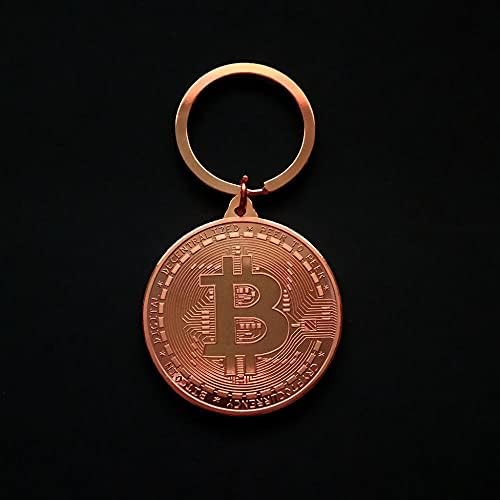 Creative CraftSbitcoin Virtual Coinbitcoin Commorativni Coinbitcoin Keychain Kopiraj kolekcionar kolekcionara novčića