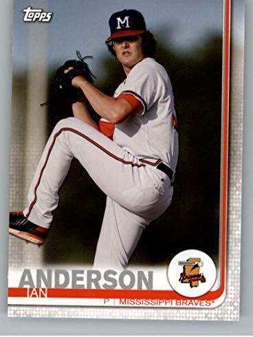 2019. Topps Pro debi 49 Ian Anderson RC Rookie Mississippi Braves MLB Trgovačka kartica za bejzbol