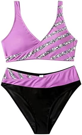 Kupaći kostim za žene 2-dijelni Bikini setovi mekani push-up kupaći kostimi stichar s izrezom u obliku trokuta trokutasti