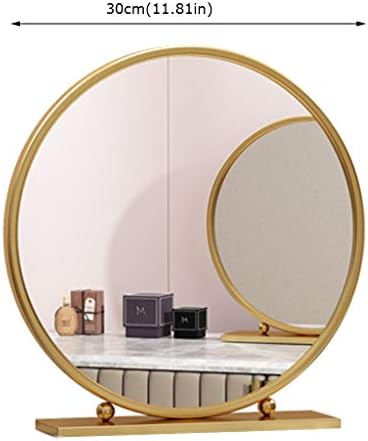 Veliko ogledalo za šminkanje, ogledala za šminkanje u metalnom okviru, Podno ogledalo za ispraznost, moderno ogledalo za