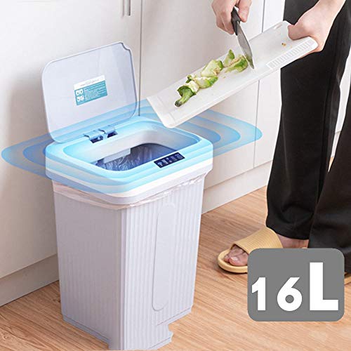 16 inča smart automatski senzor kanta za smeće kanta za smeće kanta za smeće punjiva indukcijska kanta za smeće kanta za