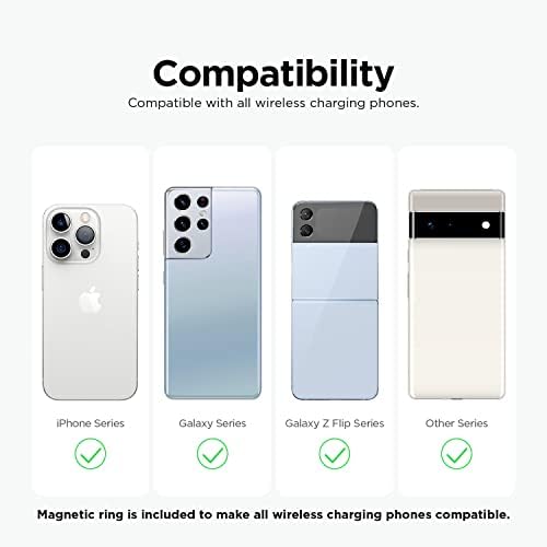 Elago magnetski punjač automobila kompatibilan s magsafe iPhone 14 / iPhone 13 / iPhone 12, kompatibilan s Galaxy S22 / S21,