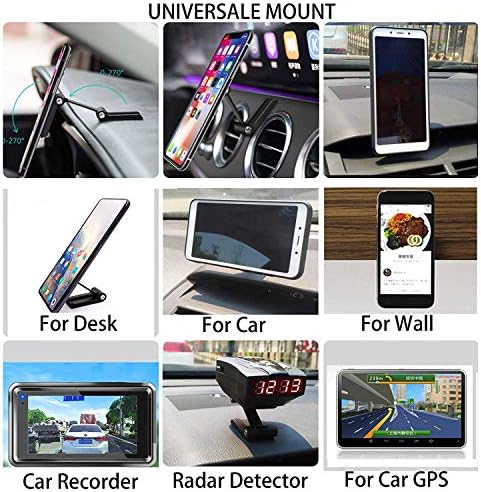 Sancore Car Mount Magnetic, sklopivi držač telefona za nadzornu ploču automobila, metalna telefonska kolijevka kompatibilna