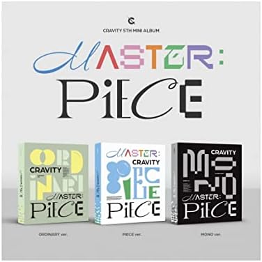 Žudljivost - 5. mini album Master: Piece Master Piece CD+Extra Photocards
