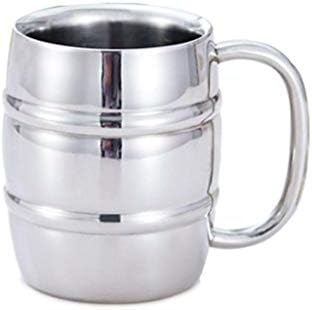 Forhe od nehrđajućeg čelika kava pivo čaj čaj s ručicom - kava, čaj ili šalice piva za kućno putovanje - 300 ml
