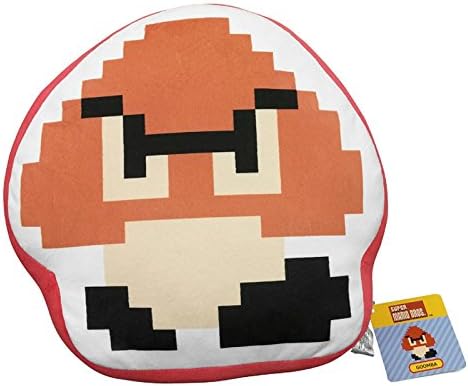 Mali Buddy Super Mario Bros. 8-bitna Goomba 12,5 Punjeni jastuk od plišanog jastuka