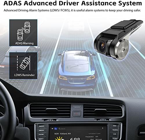 USB DVR-ova kamera za dash-Camera za snimanje petlje za android automobil stereo radio diktafona, Dash Cams DVR nadzorna