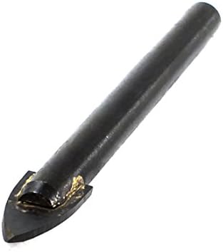 12 mm široke crne spiralne bušilice s vrhom koplja s karbidnim vrhom staklokeramičke bušilice svrdlo