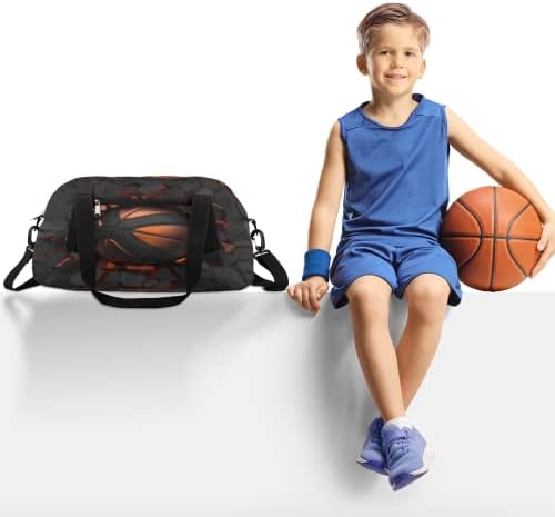 Sportska košarkaša košarkaška sudar teretana duffle torba za djecu, sportska torba za tinejdžere dječake i djevojčice male