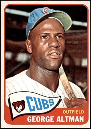 1965. Topps 528 George Altman Chicago Cubs NM Cubs