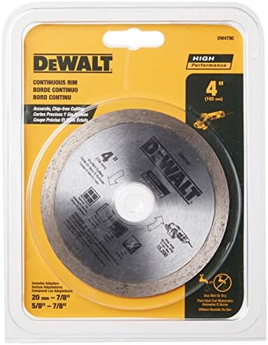 Dewalt DW4790 4-inčna oštrica s pločicama