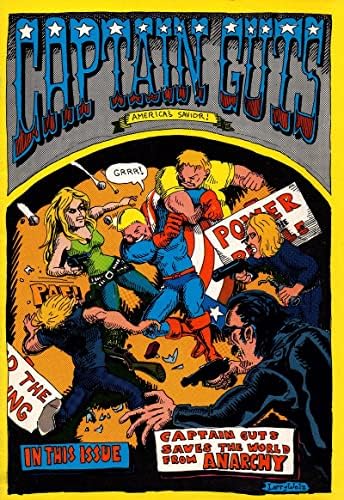 Vintage 1969. Kapetan Guts - Izdanje br. 1 Prvi tisak - strip koji je stvorio Larry Welz - odrasli samo SM