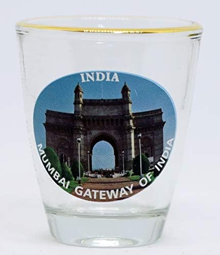Indijski Mumbai Gateway of India pucao staklo