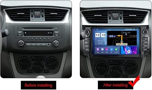 Android 10.0 Sat Nav Car Stereo 2 Din Radio Für N-ISSAN SYLPHY 2012-2018 GPS-Navigacija 9in zaslon osjetljiv na dodir MP5