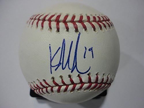 Kevin Mahar Texas Rangers potpisao je autogramirani M.L. Bejzbol w/coa - autogramirani bejzbol