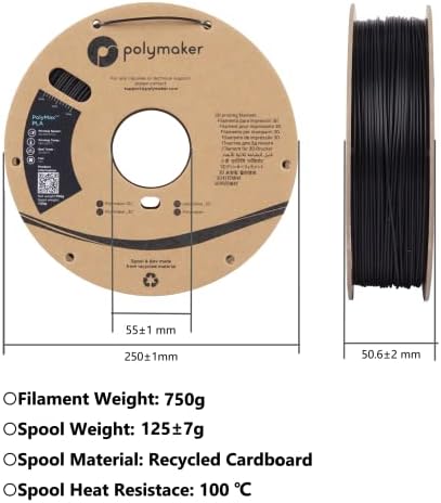 2,85 mm TPU filament 2,85 bijela, 750g obala 95A Fleksibilni filament 2,85 mm, Polymaker Polyflex TPU95 3D TPU filament 3