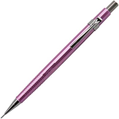 Pentel P207 oštri mech olovka 0,7 mm met.pink