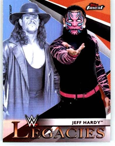 2021 Topps Finest WWE Legacije L-6 Jeff Hardy Wrestling Trading Card