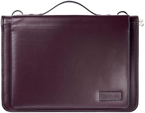 Broonel ljubičasta kožna kože laptop messenger futrola - kompatibilna s HP Envy 13 -BA0000 13,3 Laptop